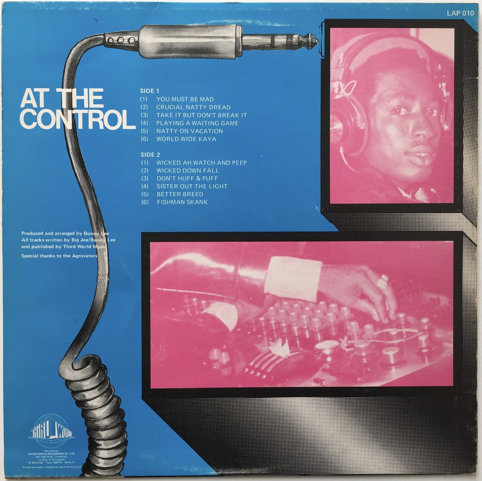 Big Joe – At The Control Vinyl LP