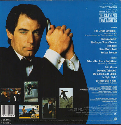 John Barry ‎- The Living Daylights Original Motion Picture Soundtrack Vinyl LP