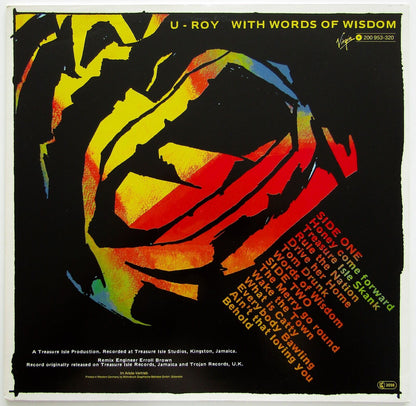 U-Roy - With Words Of Wisdom Vinyl LP