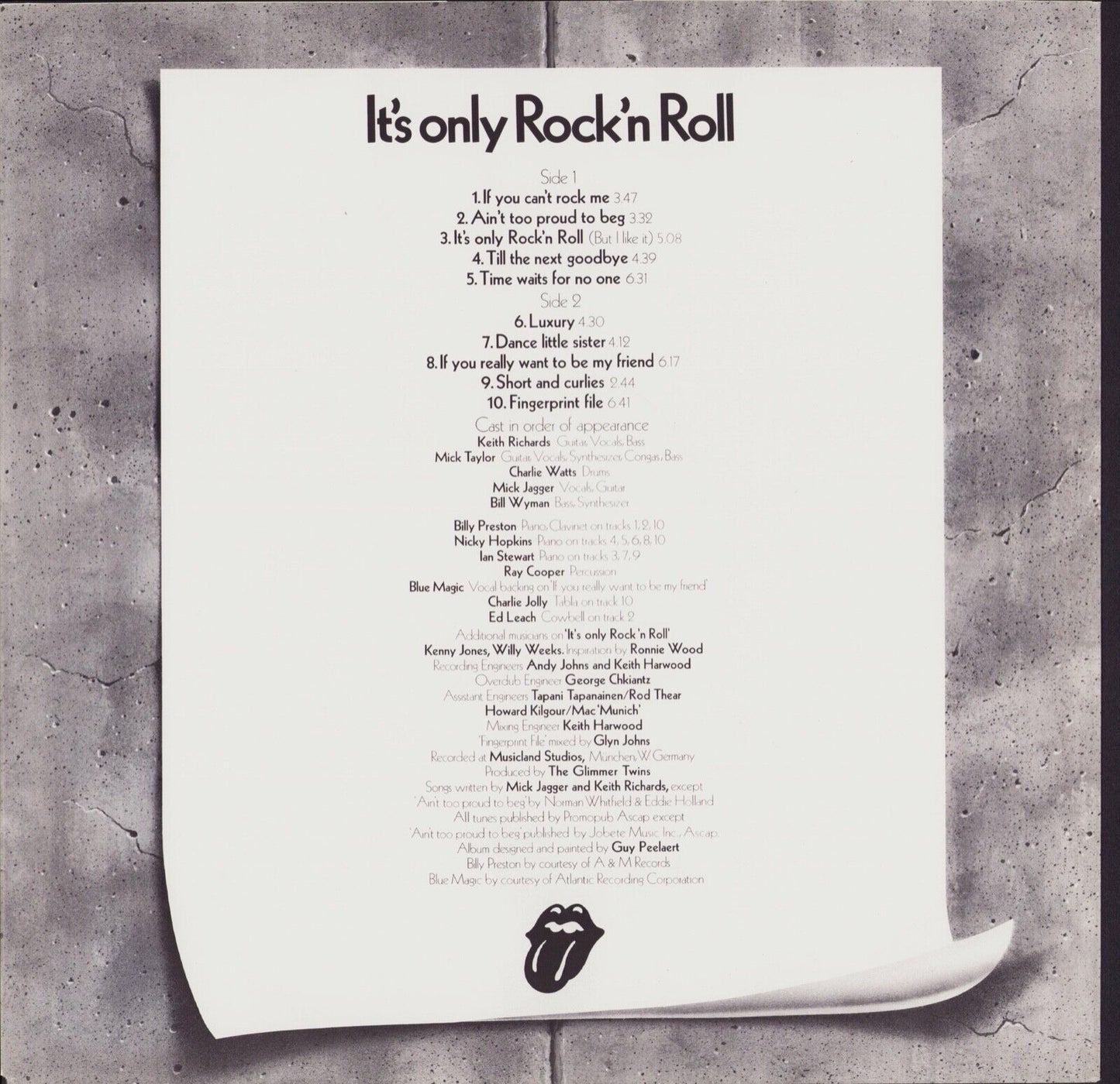 The Rolling Stones - It's Only Rock 'N Roll (Vinyl LP)