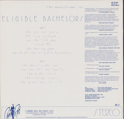 The Monochrome Set - Eligible Bachelors Vinyl LP