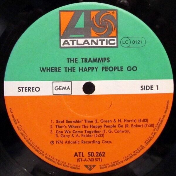 The Trammps - Where The Happy People Go Vinyl LP