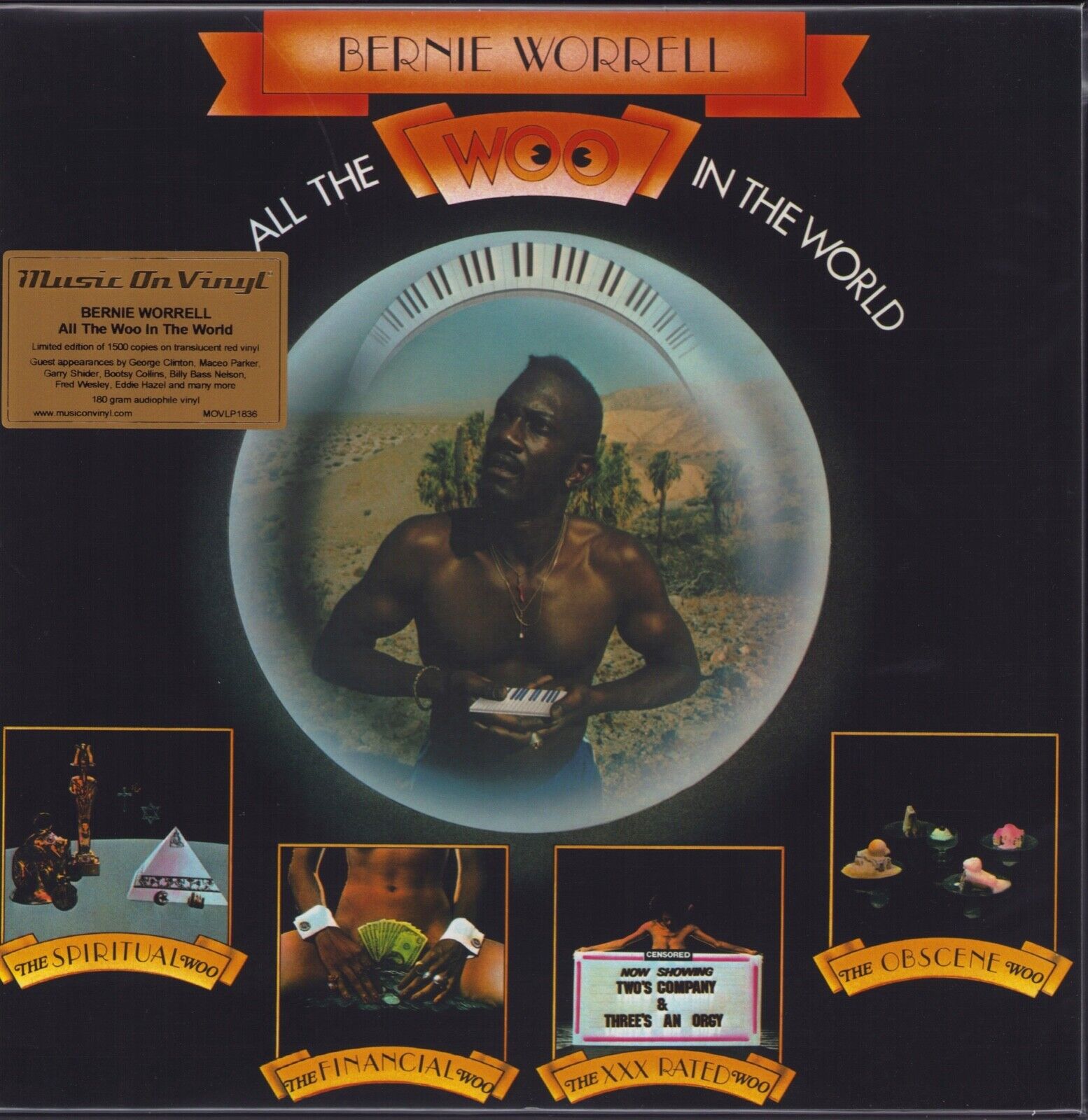 Bernie Worrell - All The Woo In The World Red Vinyl 2LP Limited Edition
