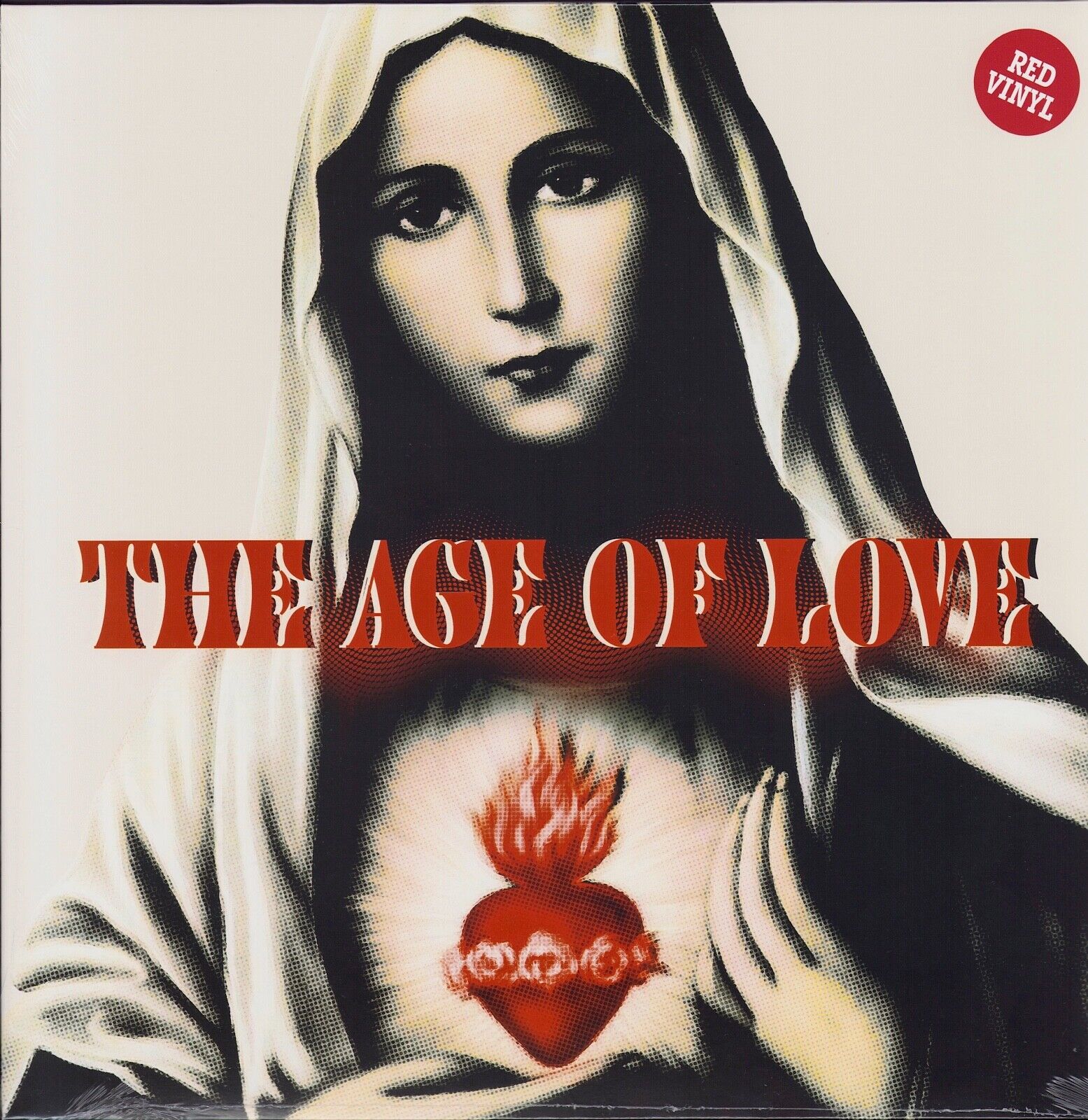 Age Of Love ‎- The Age Of Love Red Vinyl 12" EP Limited Edition