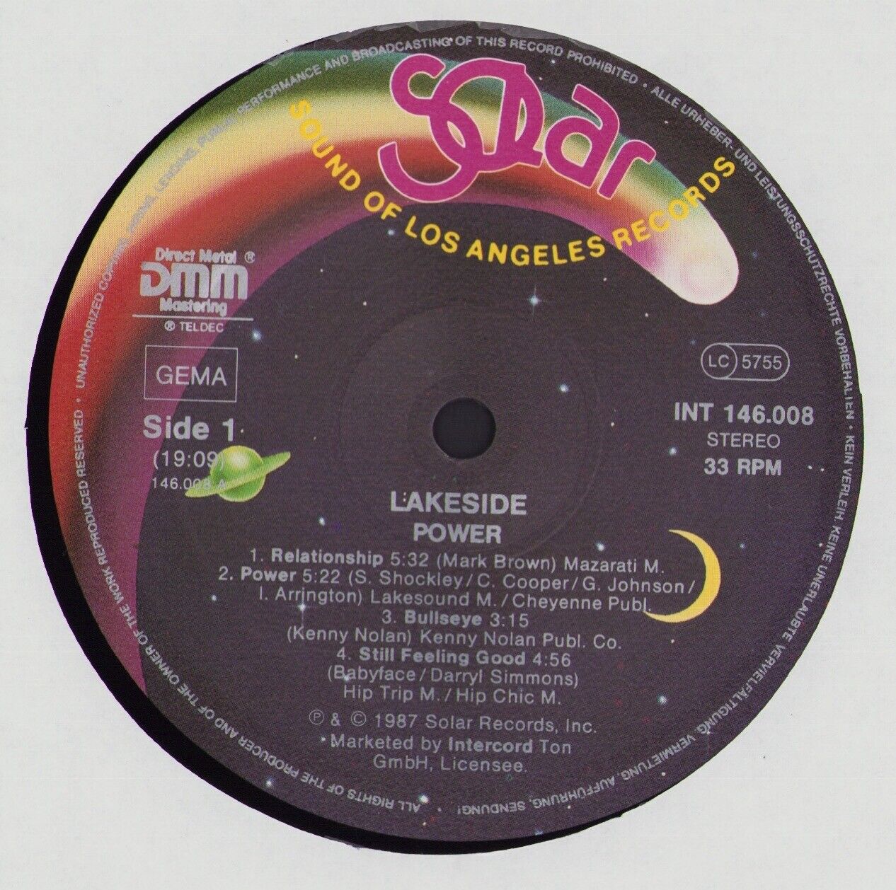 Lakeside ‎- Power Vinyl LP