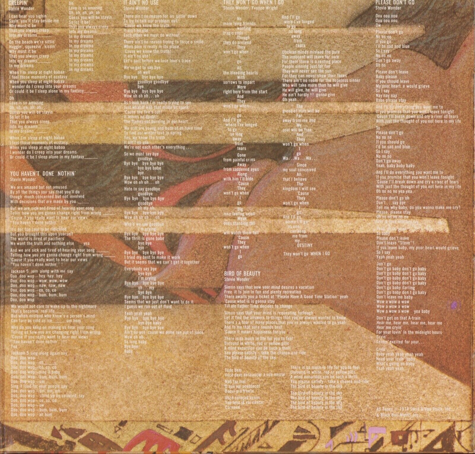 Stevie Wonder ‎- Fulfillingness' First Finale Vinyl LP