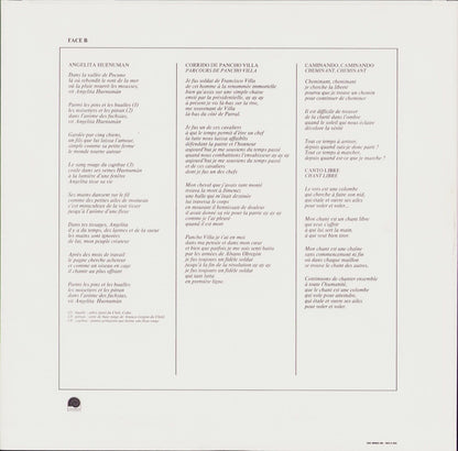 Victor Jara ‎- Canto Libre Vinyl LP FR