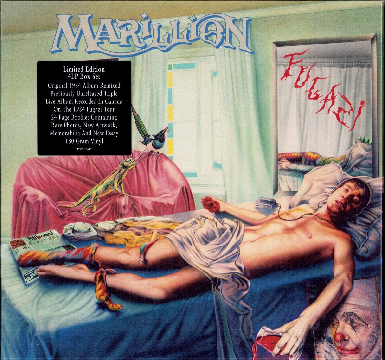 Marillion - Fugazi 4LP Box Set Deluxe & Limited Edition