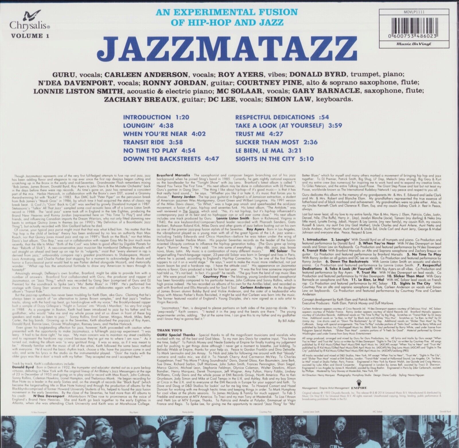 Guru - Jazzmatazz Volume: 1 (Vinyl LP) – Devinylhunter-Records