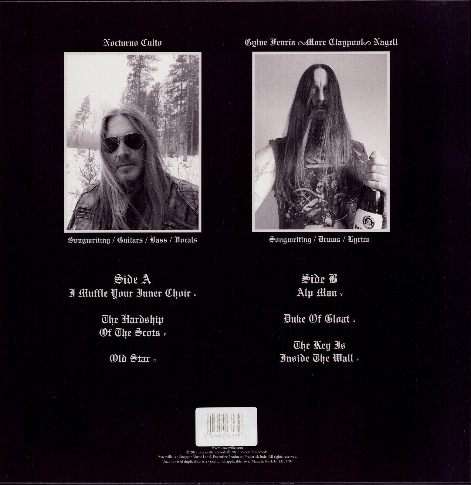 Darkthrone ‎- Old Star Orange Vinyl LP Limited Edition