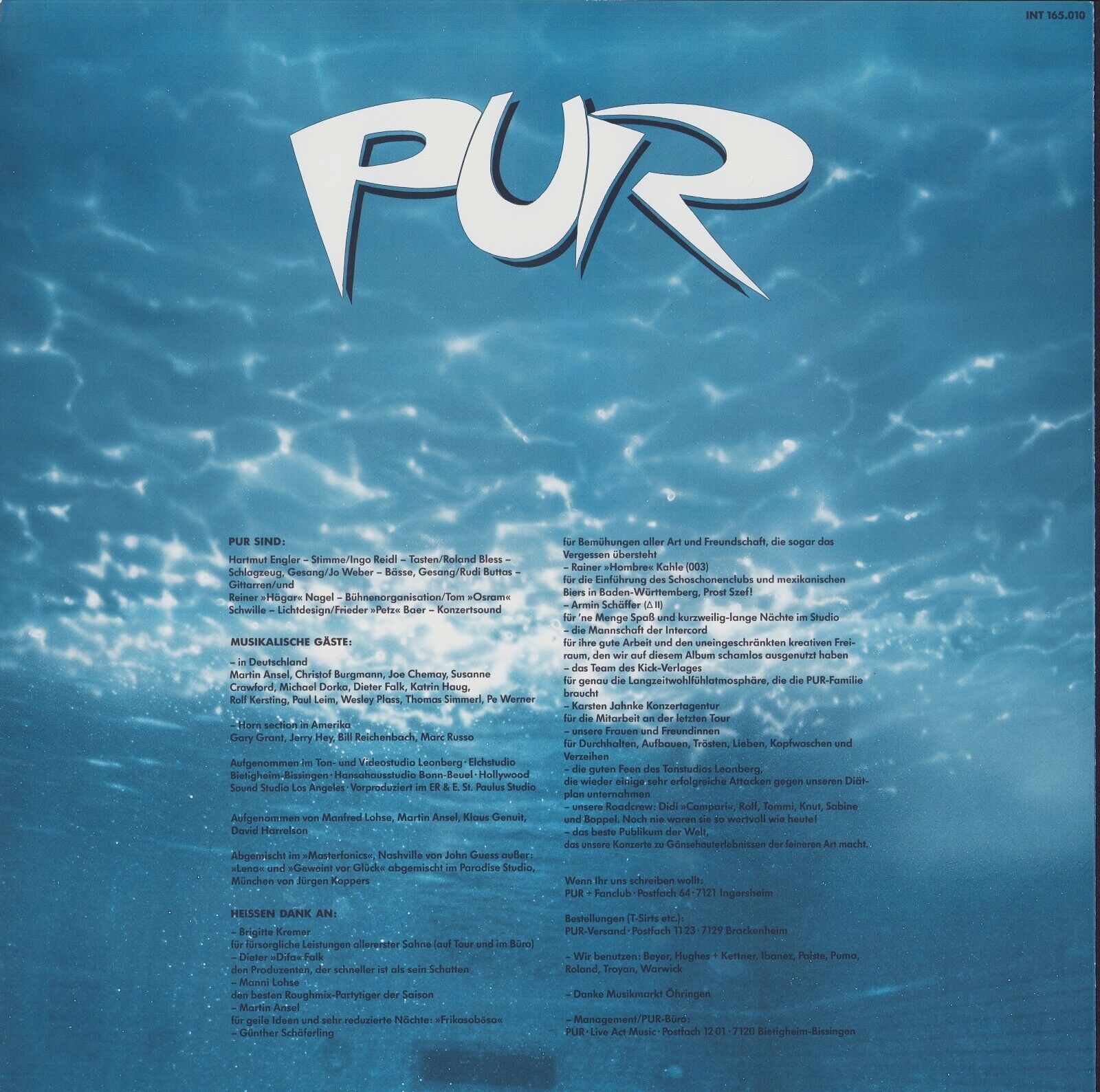 Pur ‎- Nichts Ohne Grund Vinyl LP