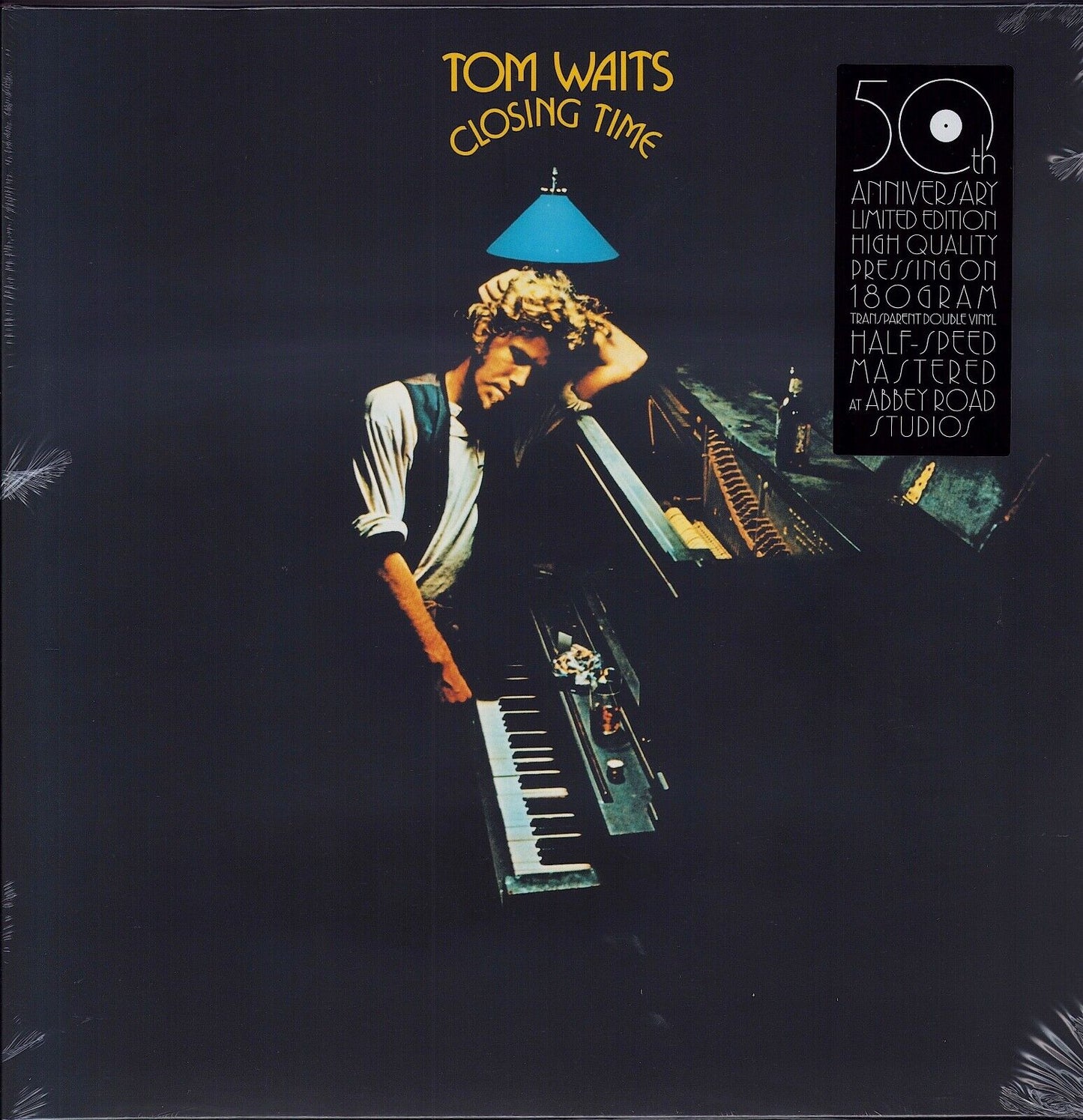 Tom Waits ‎– Closing Time Transparent Vinyl 2LP Halfspeed Mastered