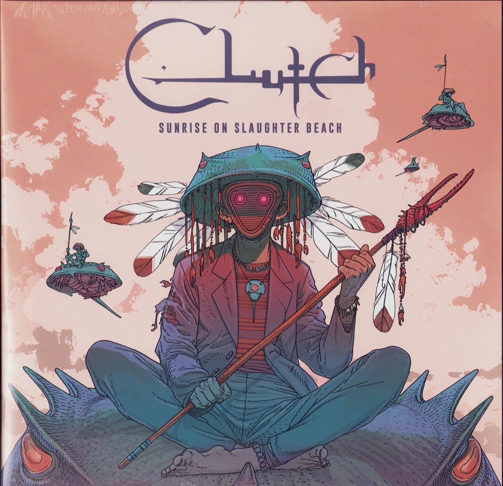 Clutch - Sunrise On Slaughter Beach Magenta Vinyl LP Limited Edition