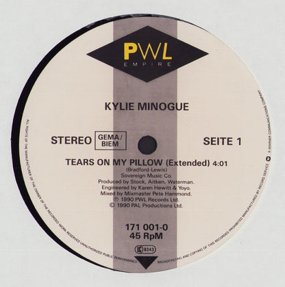 Kylie Minogue - Tears On My Pillow Vinyl 12"