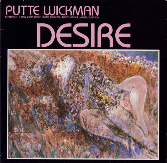 Putte Wickman ‎- Desire Vinyl LP SW
