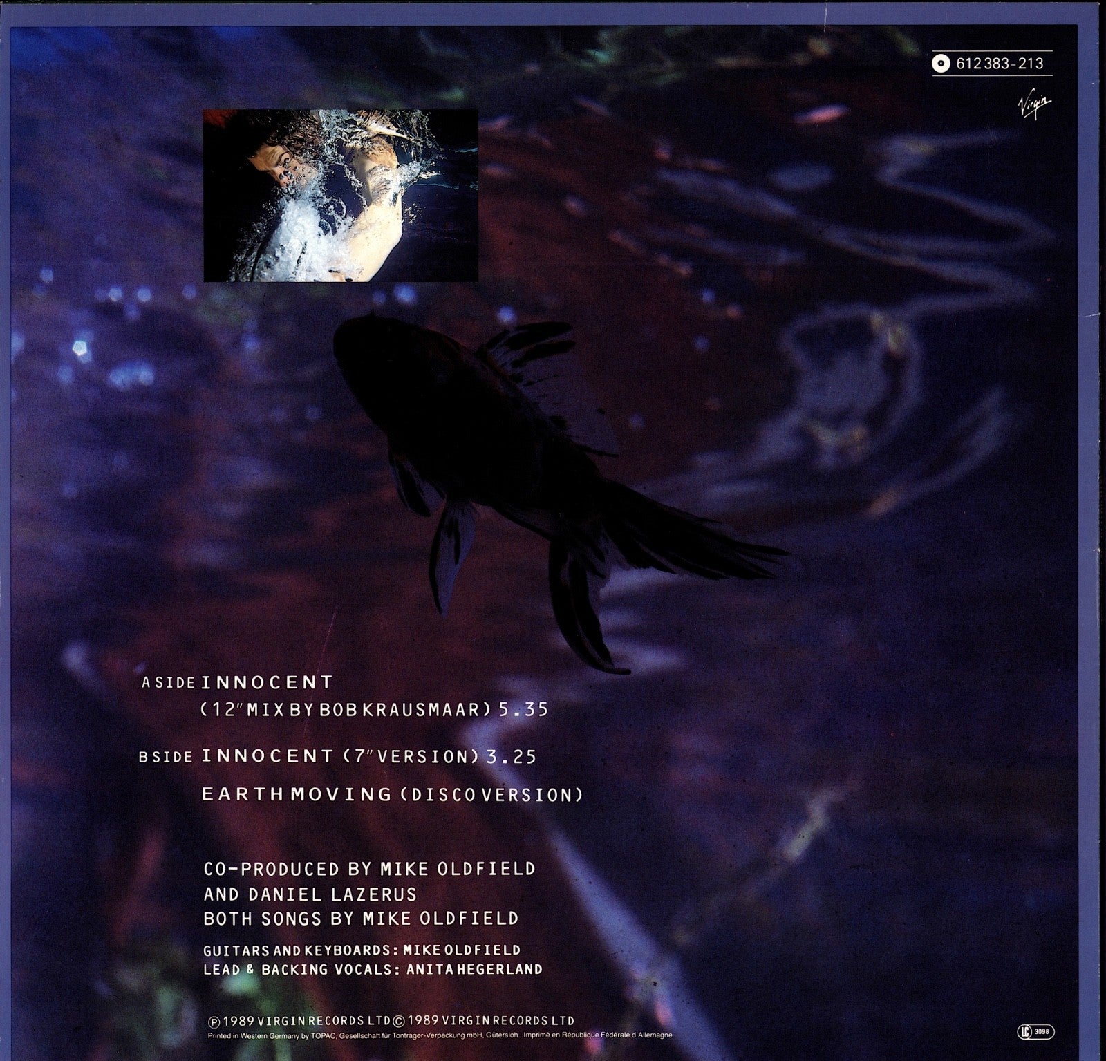 Mike Oldfield - Innocent Vinyl 12" Maxi-Single