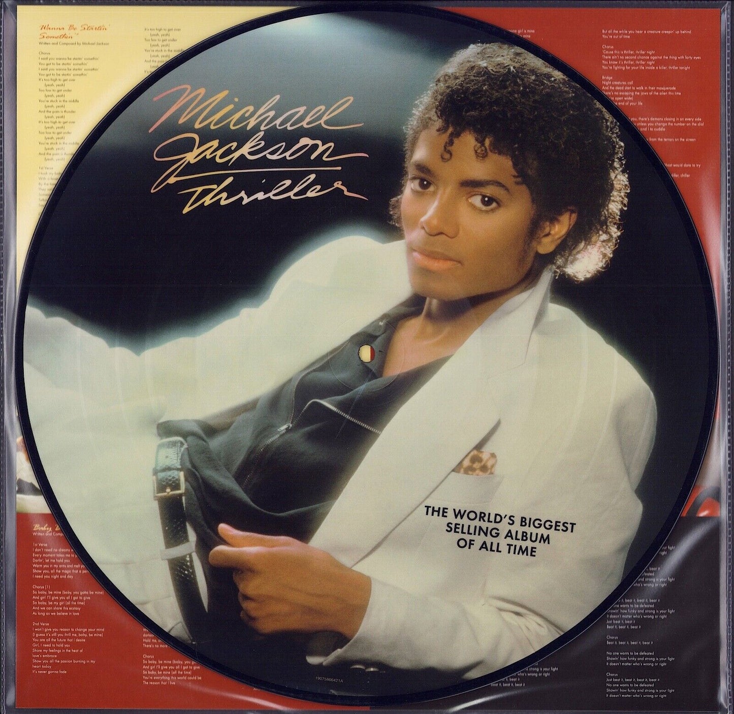 Michael Jackson - Thriller Vinyl LP Picture Disc