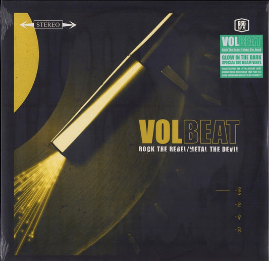Volbeat ‎- Rock The Rebel / Metal The Devil Glow Vinyl LP Special Edition