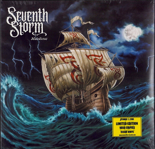 Seventh Storm ‎- Maledictus Clear Vinyl LP Limited Edition