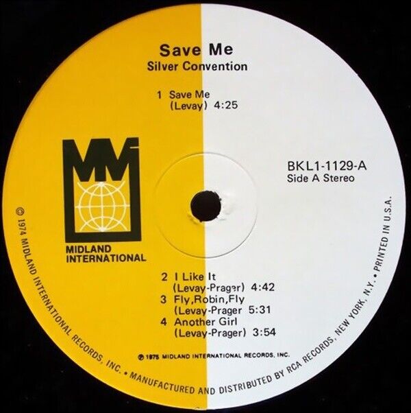 Silver Convention - Save Me Vinyl LP US