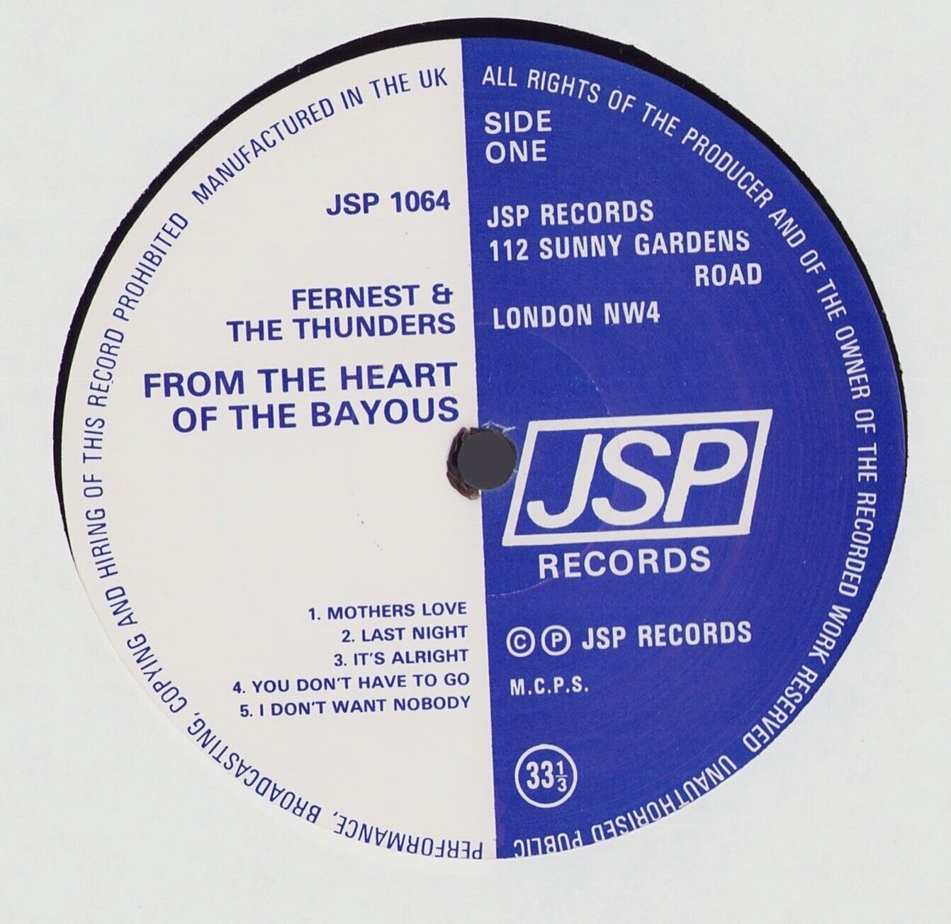 Fernest Arceneaux & His Louisiana French Band ‎- From The Heart Of The Bayou Vinyl LP