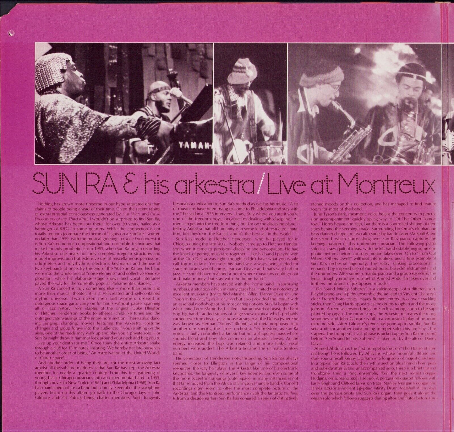 Sun Ra & His Arkestra - Live At Montreux Vinyl 2LP