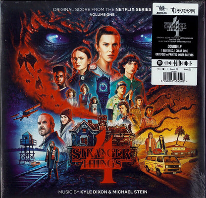 Kyle Dixon, Michael Stein - Stranger Things 4 - Volume One Original Score From The Netflix Series Clear & Blue Vinyl 2LP