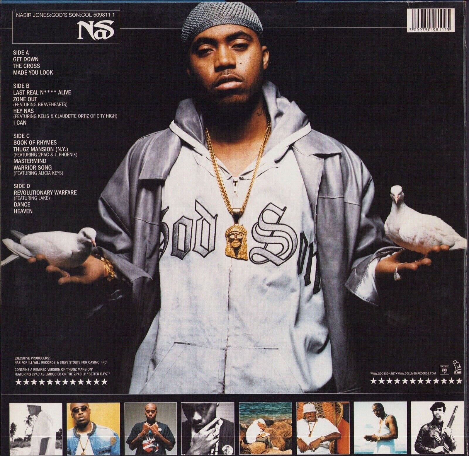 Nas ‎- God's Son Vinyl 2LP