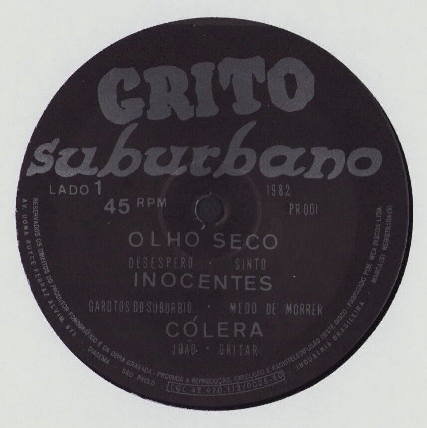 Grito Suburbano Vinyl 12"