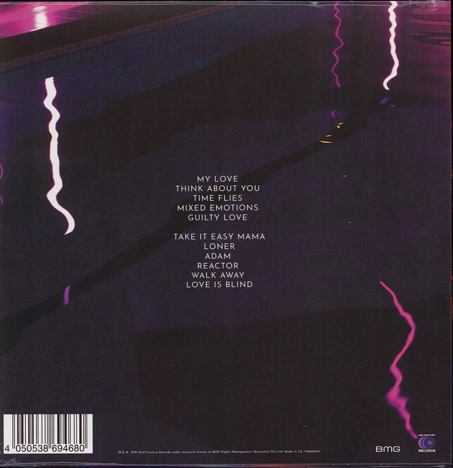 Ladyhawke ‎- Time Flies Purple Splatter Vinyl LP Limited Edition