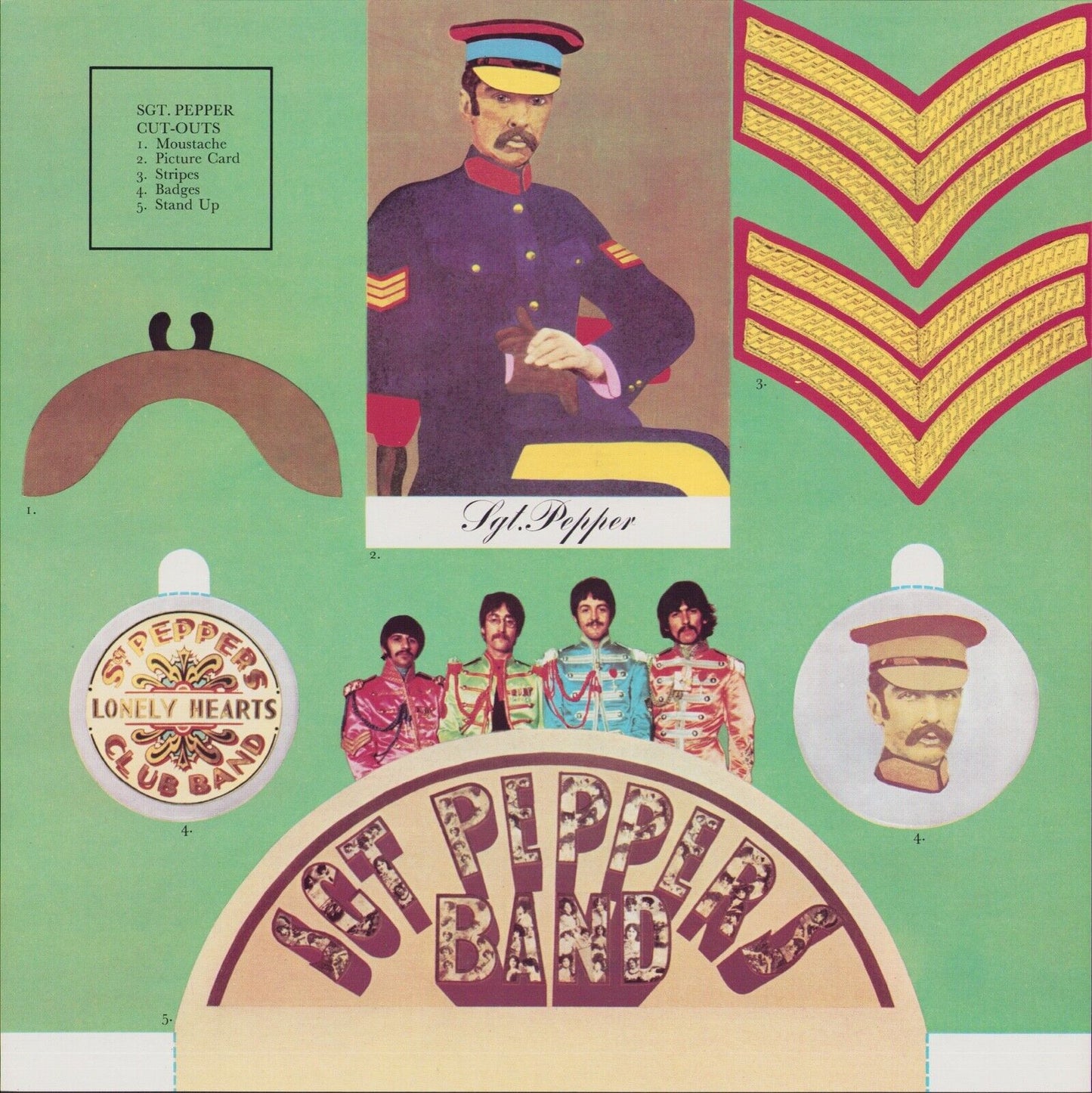 The Beatles ‎- Sgt. Pepper's Lonely Hearts Club Band Vinyl LP