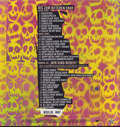 Die Toten Hosen - Bis Zum Bitteren Ende Die Toten Hosen Live 1987-2022 - Die 35 Jahre-Jubiläumsedition Vinyl LP + Bonus CD