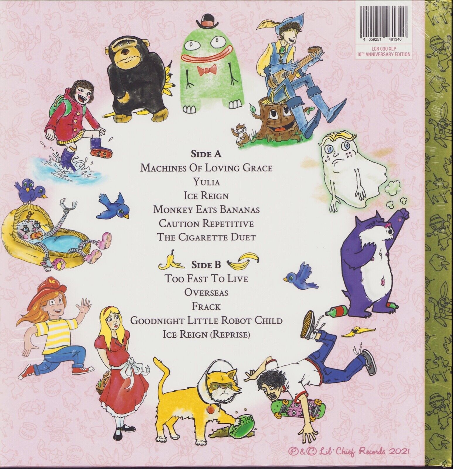 Princess Chelsea - Lil' Golden Book Gold Vinyl LP 10th Anniversary Edition