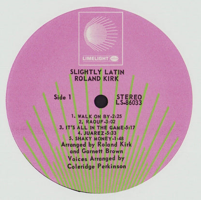 Roland Kirk - Slightly Latin Vinyl LP