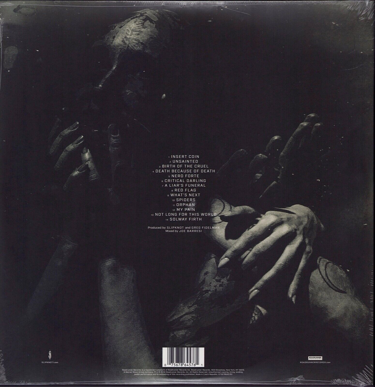 Slipknot ‎- We Are Not Your Kind Light Blue Vinyl 2LP Limtied Editon