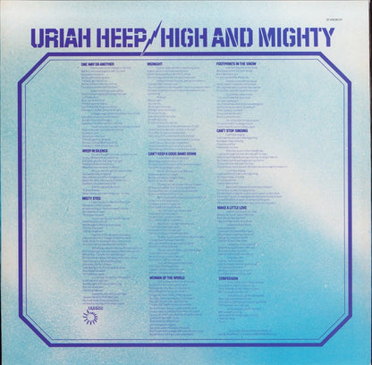 Uriah Heep - High And Mighty Vinyl LP