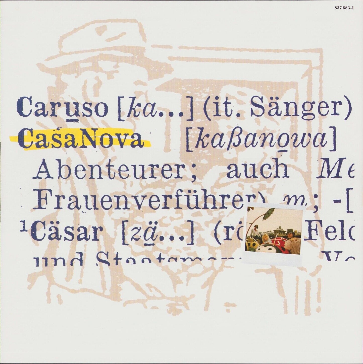 Udo Lindenberg - CasaNova Vinyl LP