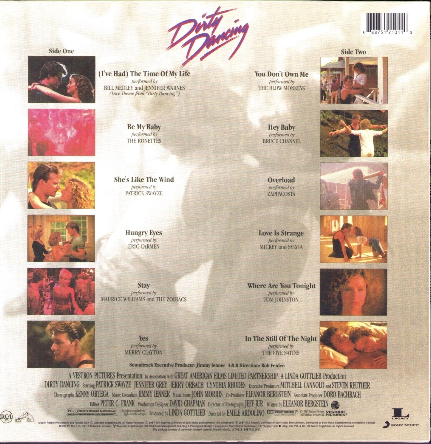Dirty Dancing Original Soundtrack Vinyl LP