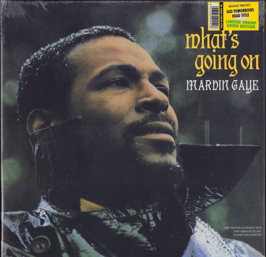 Marvin Gaye ‎- What's Going On Green Vinyl LP Limited Edition