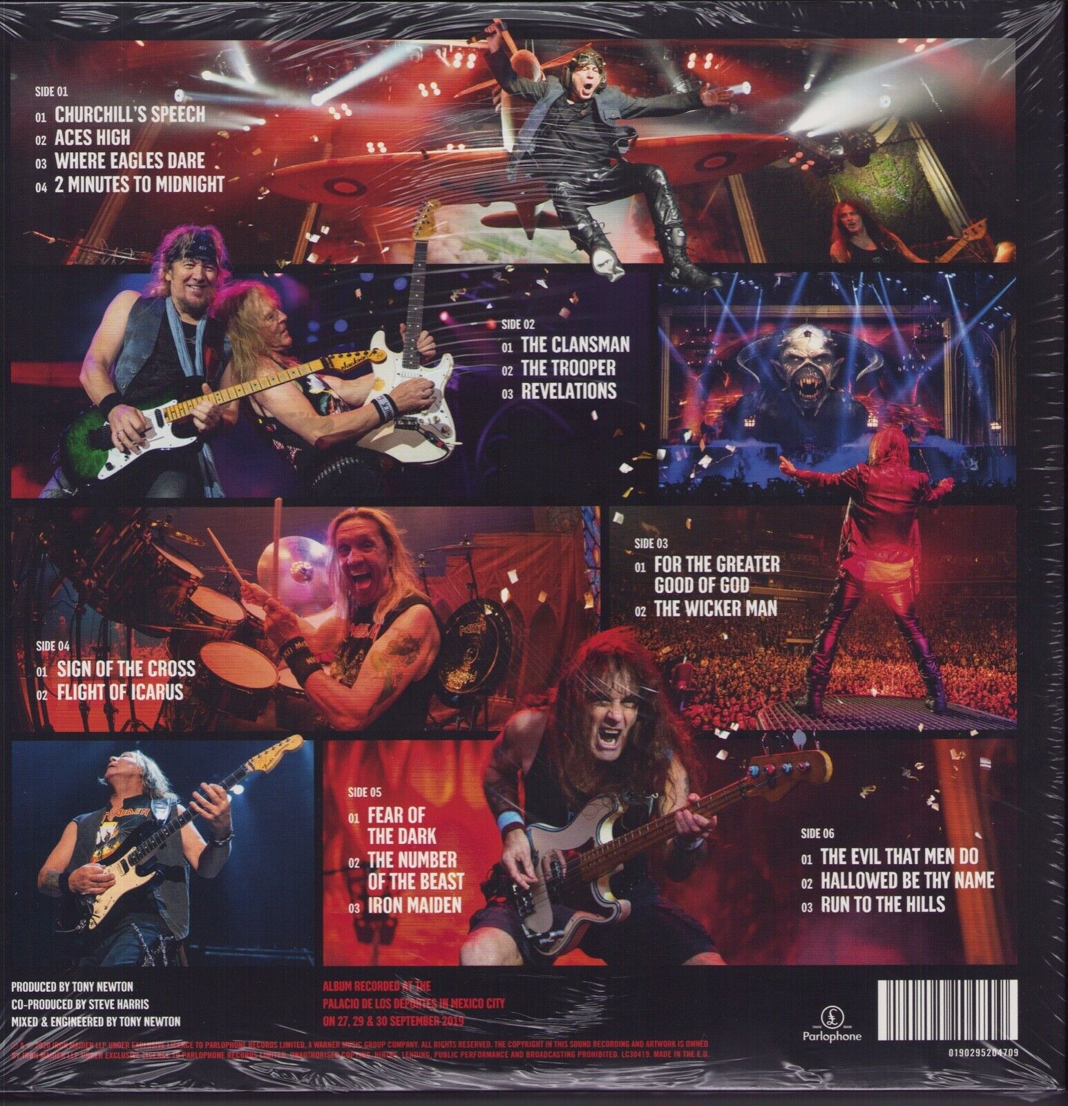 Iron Maiden ‎– Nights Of The Dead, Legacy Of The Beast: Live In Mexico City Vinyl 3LP