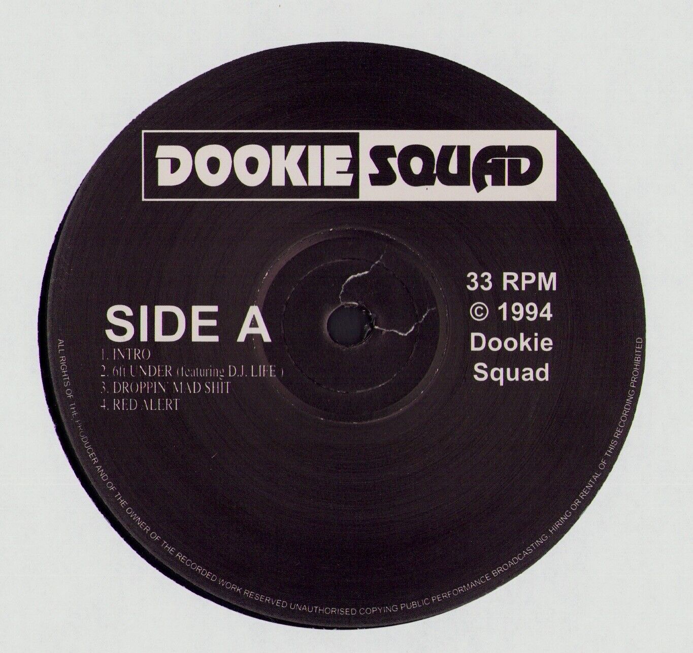 Dookie Squad - 6 Ft. Under Vinyl 12"