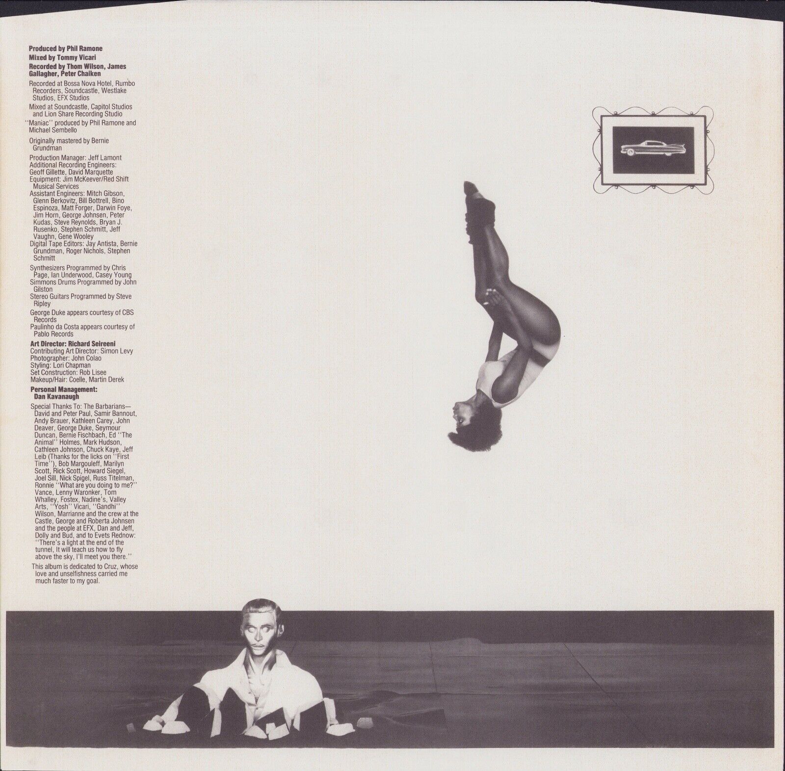 Michael Sembello ‎- Bossa Nova Hotel Vinyl LP