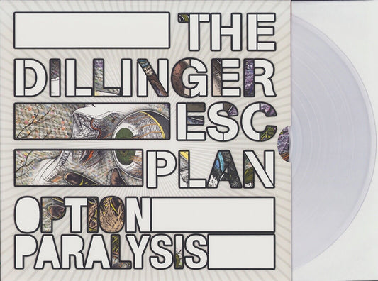 The Dillinger Esc Plan ‎- Option Paralysis Clear Vinyl LP