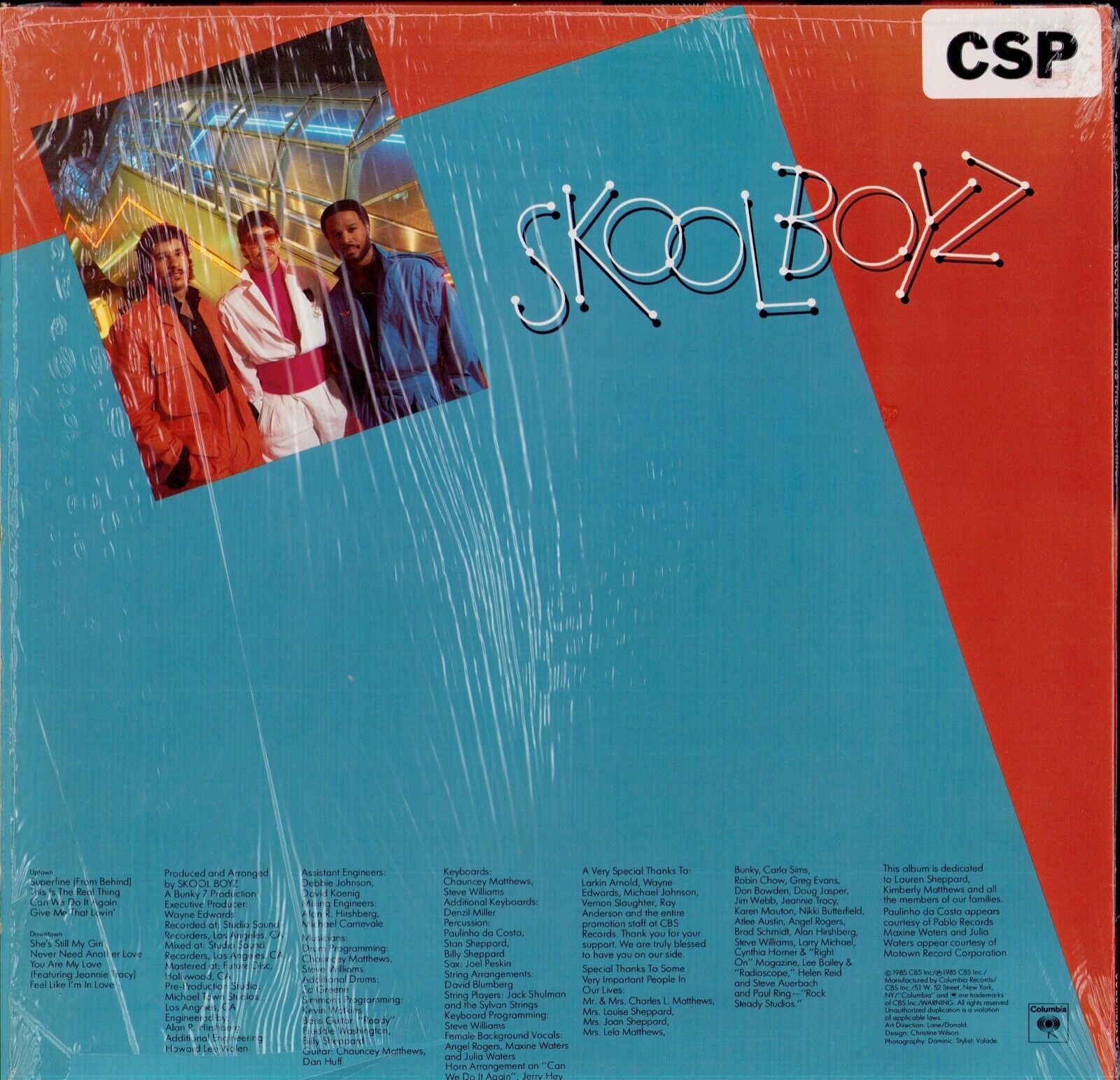 Skool Boyz - This Is The Real Thing Vinyl LP