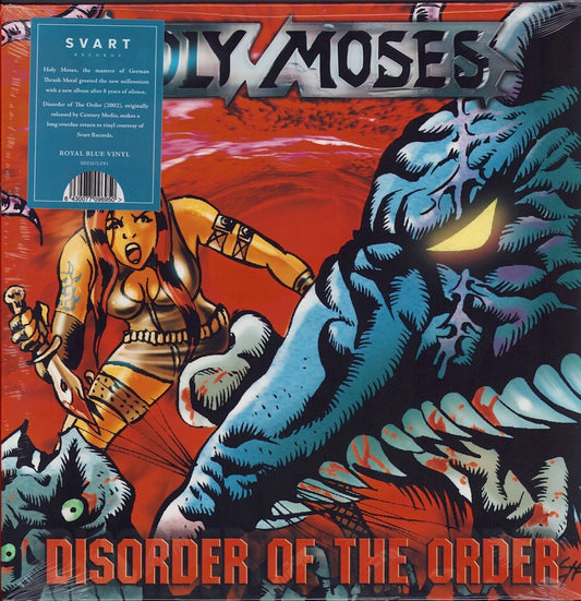 Holy Moses - Disorder Of The Order Blue Vinyl LP Limited Edition
