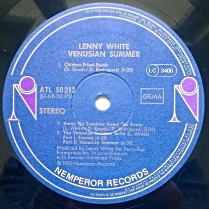 Lenny White ‎- Venusian Summer Vinyl LP