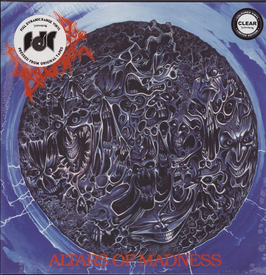 Morbid Angel ‎- Altars Of Madness Clear Vinyl LP Limited Edition