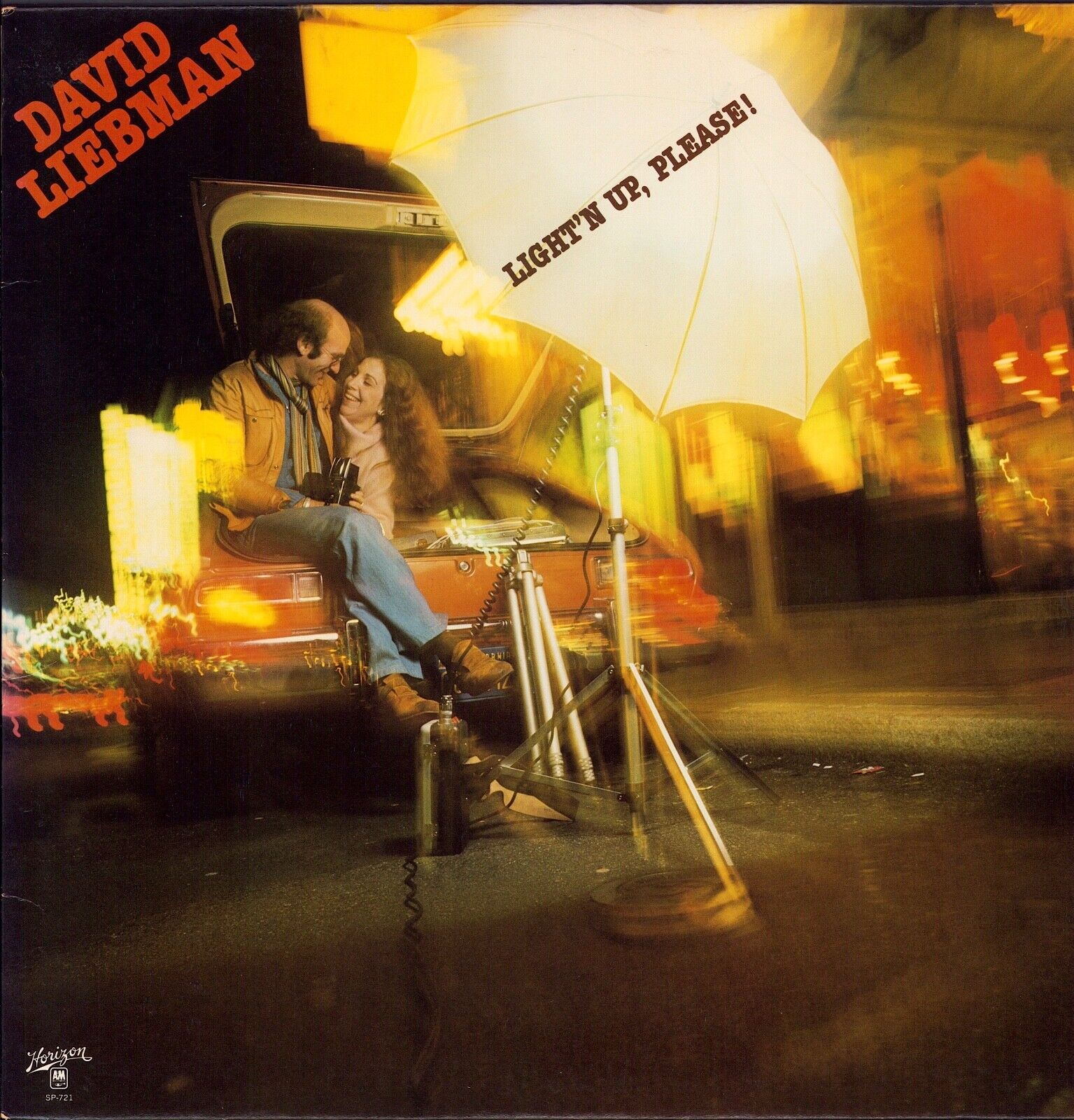 David Liebman ‎- Light'n Up, Please! Vinyl LP