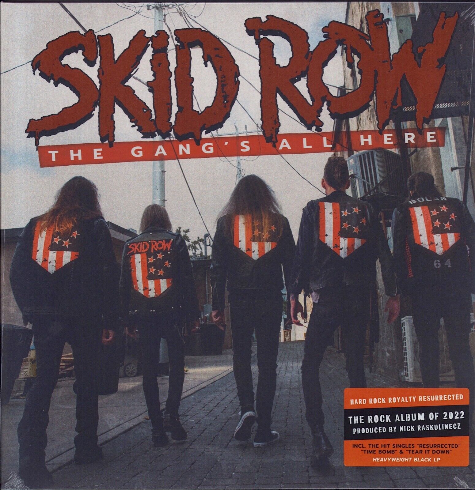 Skid Row ‎- The Gang's All Here Black Vinyl LP