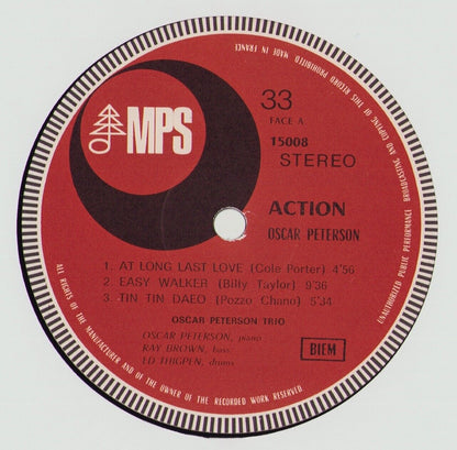 Oscar Peterson ‎- Action Vinyl LP